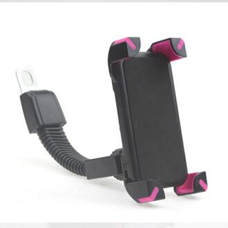 Universele Fiets Mobiele Telefoon Houder Balans Auto Fiets Motorfiets Telefoon Accessoires Telefoon Stand Motor rood