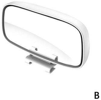Universele Groothoek Side Rear View Mi Rror Auto Achteruitkijk Geschikt Van Voor Alle Soorten Mi Rrors Spot Achteruitkijkspiegel Real blind Glas Mi W3I8 wit