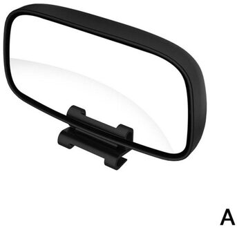 Universele Groothoek Side Rear View Mi Rror Auto Achteruitkijk Geschikt Van Voor Alle Soorten Mi Rrors Spot Achteruitkijkspiegel Real blind Glas Mi W3I8 zwart