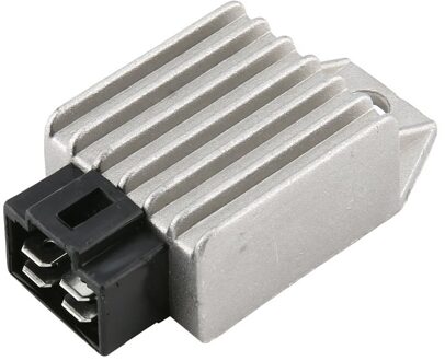 Universele GY6 Motorfiets Motor Atv 12V Spanningsregelaar Gelijkrichter 4 Pin Ap