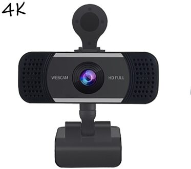 Universele Hd 1080P Gratis Drive Webcam Met Microfoon 4K Hd Camera Voor Live Conferentie Computer Randapparatuur Webcams 4K Sliver