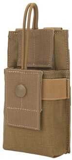 Universele Heuptas Intercom Pakket Outdoor Walkie Talkie Opbergtas Stijl (Zwart) zoals getoond