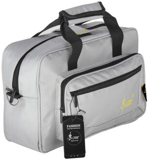 Universele Hobo Klarinet Draagtas Rugzak Case Soft Klarinet Zak Spons Padding Met Schouderriem Grijs