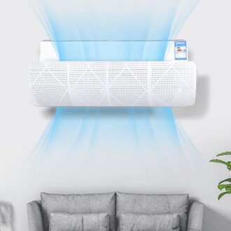 Universele Holle Anti Direct Blazen Airconditioning Wind Deflector Baffle Shield Verstelbare Airconditioner Cover Voorruit