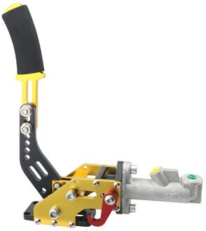 Universele Hydraulische Handrem, Zwart Handrem, Lange En Verticale, Hydraulische Voor Toyota Honda blauw.