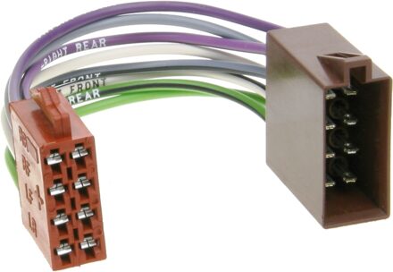 Universele ISO verlengkabel Speakers 132202