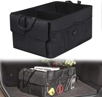 Universele Kofferbak Organizer Milieuvriendelijke Duurzaam Inklapbare Opvouwbare Cargo Opbergdoos Suv Auto Reizen Case