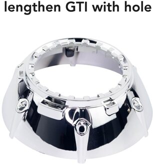 Universele Koplamp Retrofit 3.0 Inch Projector Lens Shrouds Met Angel Ogen Gat Rood