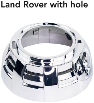 Universele Koplamp Retrofit 3.0 Inch Projector Lens Shrouds Met Angel Ogen Gat wit