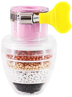 Universele Kraan Filter Interface Water Zuivering Anti-Spill Waterbesparende Voor Keuken Tap D6