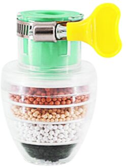 Universele Kraan Filter Interface Water Zuivering Anti-Spill Waterbesparende Voor Keuken Tap D6