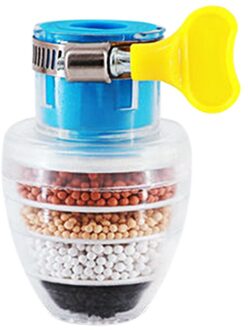 Universele Kraan Filter Interface Water Zuivering Anti-Spill Waterbesparende Voor Keuken Tap D6
