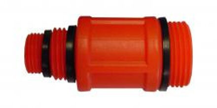 universele kunststof bouwstoppen 3/8 -1/2 -3/4 rood