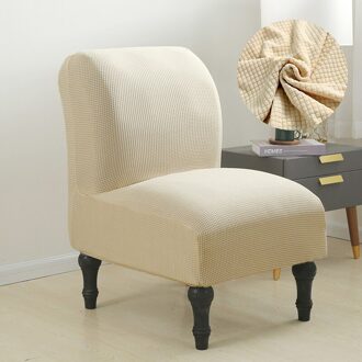 Universele maat stoel Bankbankhoes Elastische fauteuil Hoesbeschermer All-inclusive armloze stoel Hoes voor enkele zitbank room
