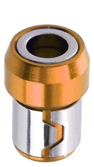 Universele Magnetische Ring 1/4 "Metalen Schroevendraaier Bit Magnetische Ring Metalen Anti-Corrosie Sterke Magnetiseur Schroeven 3