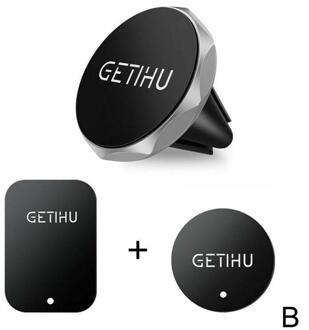 Universele Magnetische Telefoon Houder Voor Redmi Samsung Huawei Auto In Houder Voor Iphone Gps Auto Vent Telefoon Mount 11 Magneet air St P0U7 Zilver