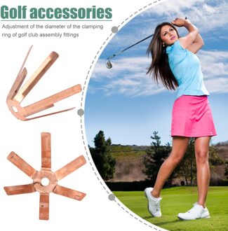 Universele Messing Golf Adapter Spacer Shims Sport Golf Club Heads Accessoires Aftermarket Golf Club Shaft Adapter