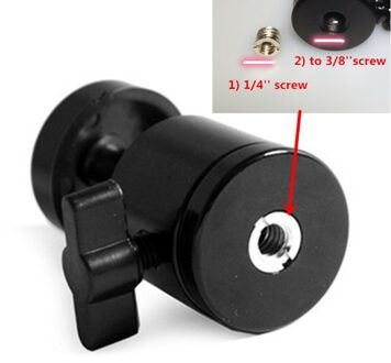 Universele Mini Statief Balhoofd Balhoofd Met 1/4 "3/8" Adapter Voor Digitale Camera Dslr Q29 Ii