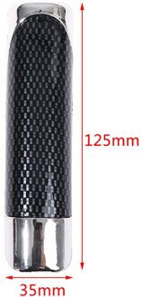 Universele Mode Auto Decoratie Houten Anti-Slip Handrem Covers Auto Gear Shift Halsbanden zwart