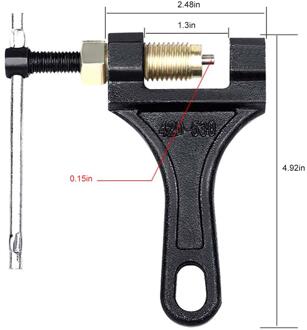 Universele Motorcycle Bike Chain Breaker Link Puller Removal Splitter Cutter Tool Reparatie Tools Motorfiets Gereedschap Accessoires Csv