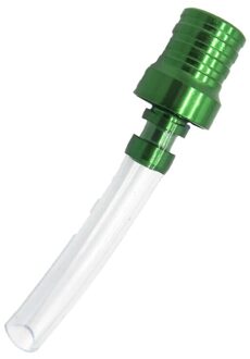 Universele Motorcycle Gas Benzine Brandstof Cap 2 Manier Kleppen Vent Breather Slangen Buizen Voor Motocross Atv Quad Dirt Pit Bike gas Scooter 1 stk groen