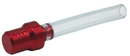 Universele Motorcycle Gas Benzine Brandstof Cap 2 Manier Kleppen Vent Breather Slangen Buizen Voor Motocross Atv Quad Dirt Pit Bike rood