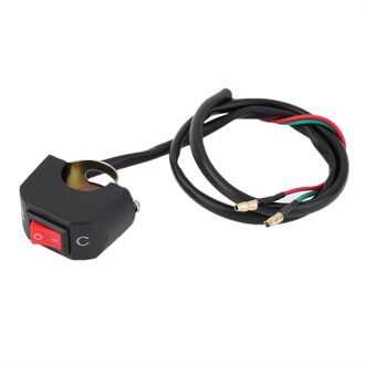 Universele Motorfiets ATV Bike Stuur Licht OP OFF Kill Switch Knop Connector