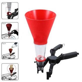 Universele Motorfiets Auto Motor Olie Vullen Trechter Lange Mond Plastic Tanken Olie Vloeibare Uitloop Diesel Tool