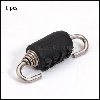 Universele Motorfiets Uitlaat Yoshimura Lente Haak Motorbike Scooter Accessoires Roestvrij Staal Black Silicone Springs Haken 1 stk