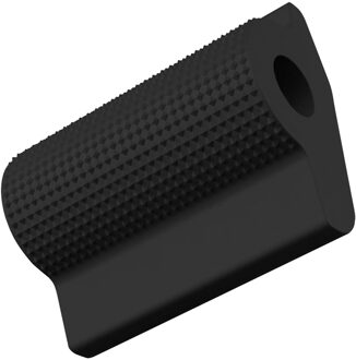 Universele Motorfiets Versnellingspook Pad Hendel Pedaal Rubber Anti-Slip Beschermende Shift Cover Protector Foot Peg Cleaning Accessoire zwart
