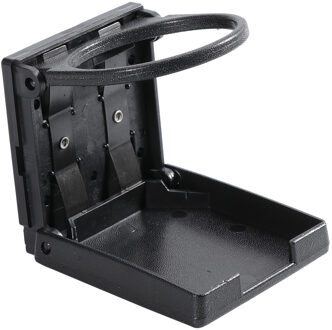 Universele Opvouwbare Auto Truck Standhouder Folding Drink Bottle Bekerhouder (Zwart)