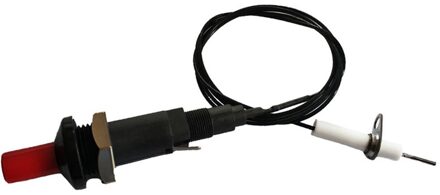 Universele Piezo Vonk Ontsteking Set Kabel Drukknop Ontsteker Fit Gas Grill Bbq DC112