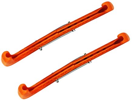 Universele Protectors Voor Schaatsen: Diverse Kleuren Beschikbaar oranje