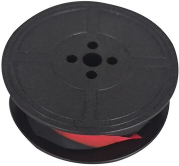 Universele Rood En Zwart Lint Compatibel Voor Rover Schrijfmachine Printer Kern Inkt Lint (Zwart)