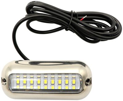 Universele Rvs 27 Led Onderwater Ponton Marine Boot Bovenlicht 10-30V Dc IP68 Waterdicht