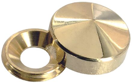 Universele Schroef Messing Verzonken Kop - 16x16mm - 9 Stuks