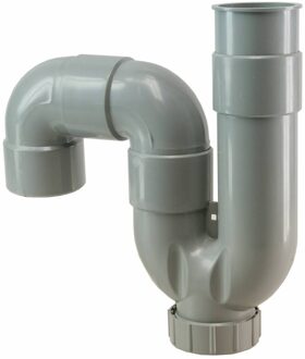 Universele Sifon 50 mm Grijs Aqua Splash