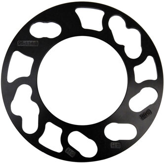 Universele spoorverbrederset 3mm - 4/5-gaats - Steekmaat 98->114,3mm - zwart (6mm/as)