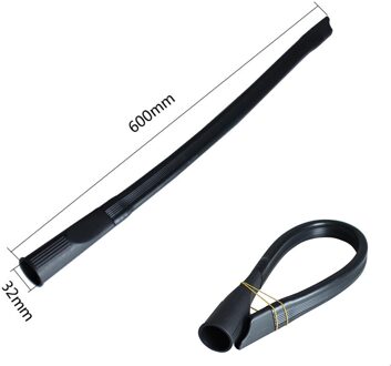 Universele Stofzuiger Onderdelen Lange Flexibele Platte Slanke Zuigmond Hoofd 32Mm