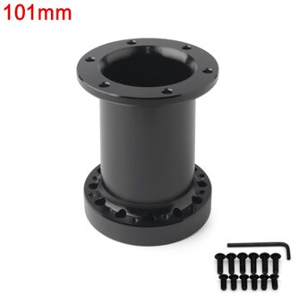 Universele Stuurwiel Hub Spacer 12/51/76/101 Mm Stuurnaaf Boss Kit Adapter Spacer Zwart FXP-DG101