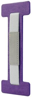 Universele Tablet Stand Handed Grip Strap Houder Anti Slip Vinger Sling Band Strap Houder Stand Sticker Tablet Van 6-10.5 Inch paars