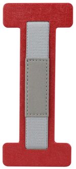 Universele Tablet Stand Handed Grip Strap Houder Anti Slip Vinger Sling Band Strap Houder Stand Sticker Tablet Van 6-10.5 Inch rood