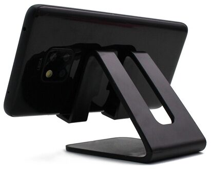 Universele Tafel Mobiele Telefoon Ondersteuning Houder Voor Telefoon Desktop Stand Voor Iphone 11 Pro Xr Samsung Xiaomi Mobiele Telefoon Houder zwart