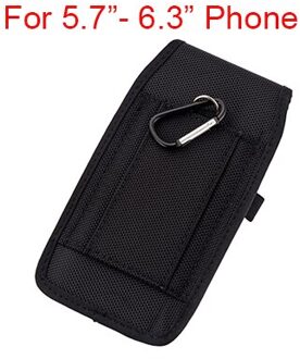 Universele Telefoon Heuptas 5.2-6.3 inch Mobiele Telefoon Case voor iPhone 6 7 8 Samsung Xiaomi Sport Riem taille Tas Haak Telefoon Tas 5.7-6.3 Ring hook