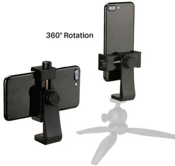 Universele Telefoon Statief Mount Adapter Mobiel Clipper Stand Verticale 360 Graden Verstelbare Houder For A Voor Iphone For A Camera