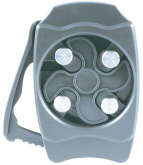 Universele Topless Drank Bier Blikopener Handleiding Gladde Rand Draagbare Veilig Cut Blikopener Bier En Kan Ez-Drink opener Cutter grijs