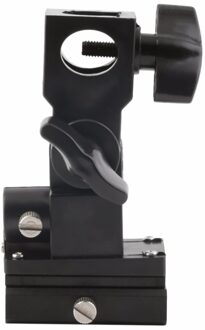 Universele Type B Shoe Flash Umbrella Holder Swivel Light Stand Beugel Voor Camera