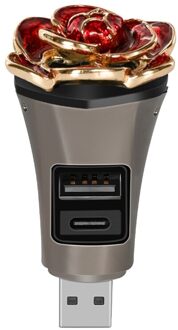 Universele Usb Mini Luchtreiniger Aroma Met Usb-poort Voor Office Home Auto zoals getoond B