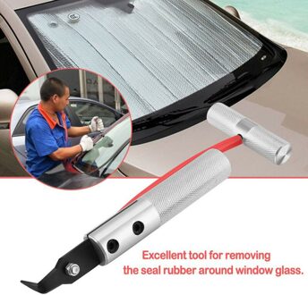 Universele Venster Seal Remover Voorruit Removal Tool Vensterglas Seal Rubber Removal Repair Hand Tool Window Seal Remover