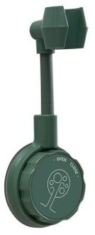 Universele Verstelbare Douchekop Houder Rack Badkamer Zuignap Muur Gemonteerde Douchekop Beugel Punch Gratis Sterke Lager DarkGreen